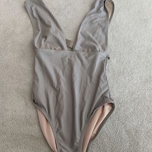 JCrew swimsuit beige NWT size 2